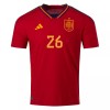 Espanja PEDRI 26 Kotipelipaita Mm-Kisat 2022